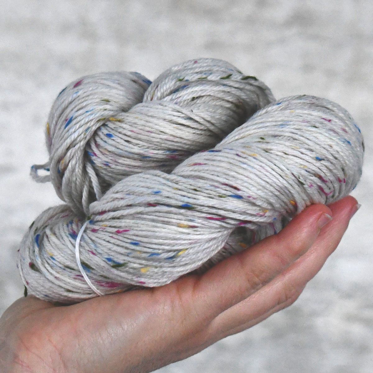 Haven Undyed_ Colorful Donegal Tweed DK