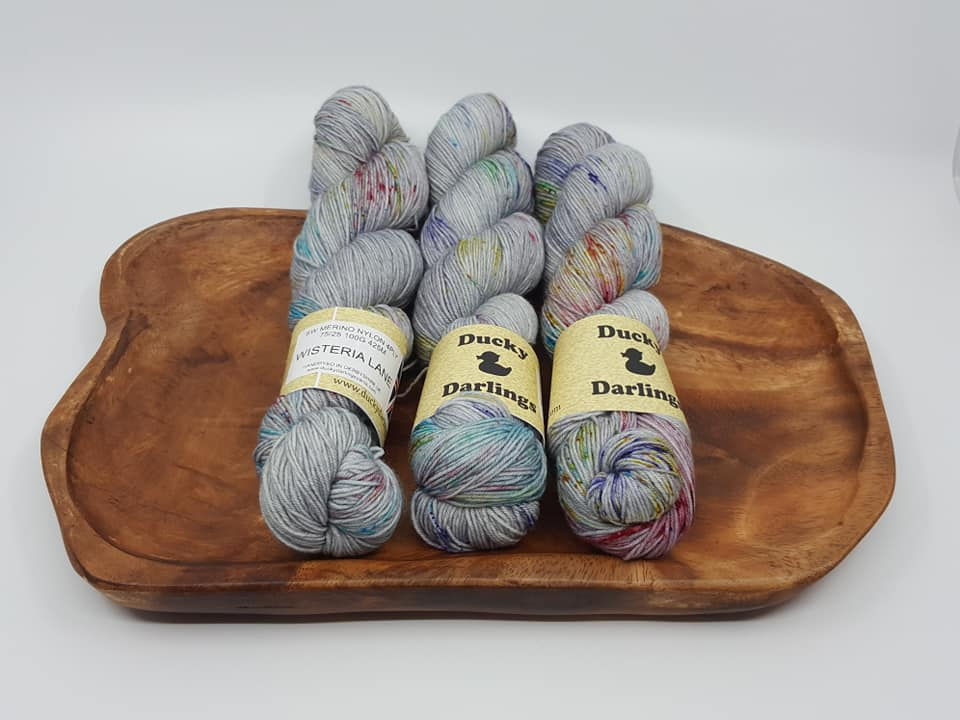 Ducky Darlings手染線Socks_Wisteria Lane