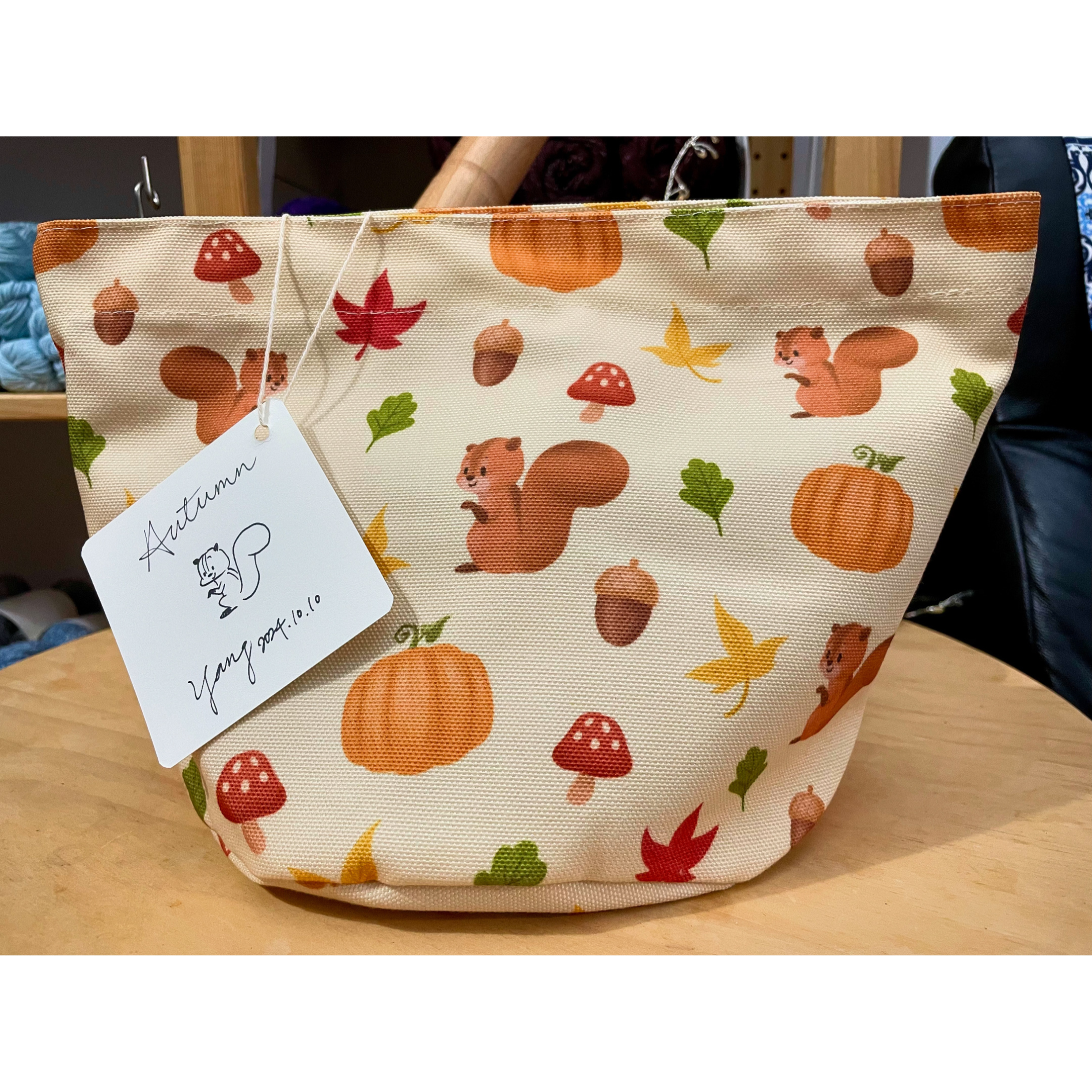 編織桶袋 四季系列_Autumn