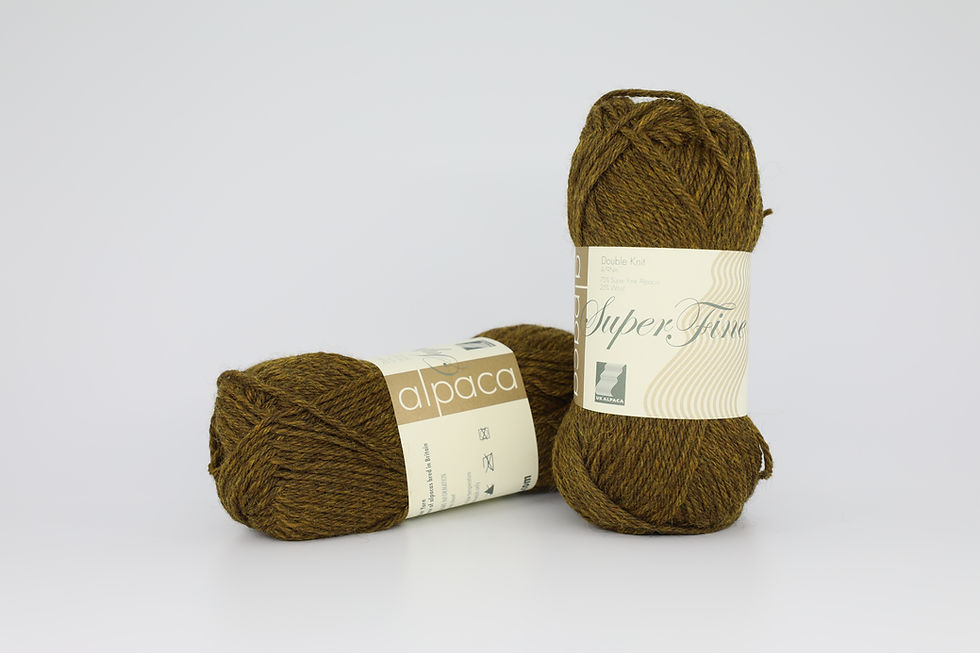 英國毛線 UK Alpaca Superfine Alpaca Speckledy DK_Gold(金)