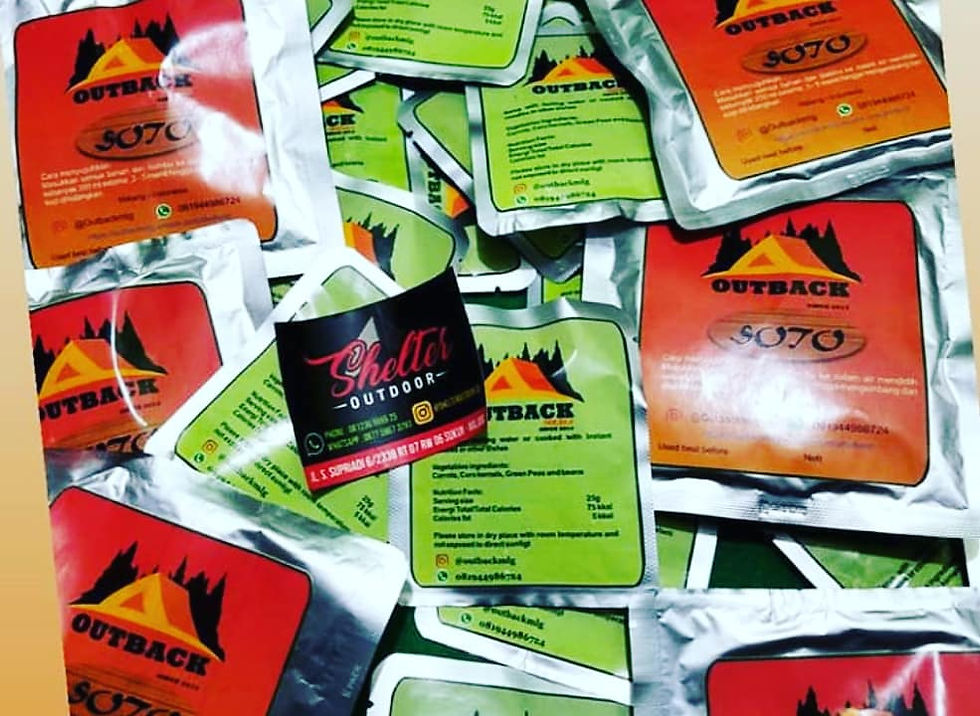 Thumbnail: Soto instant (dehydrated food for ultralight)