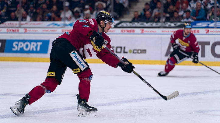 Fotografie z hokejového zápasu konaného 12.1.2024 v Home Credit Areně v Liberci mezi týmy HC Bílí Tygři Liberec & HC Sparta Praha.