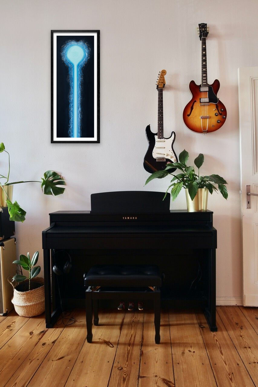 Thumbnail: ⚡️ Pulse of Ki Fine Art Print ⚡️