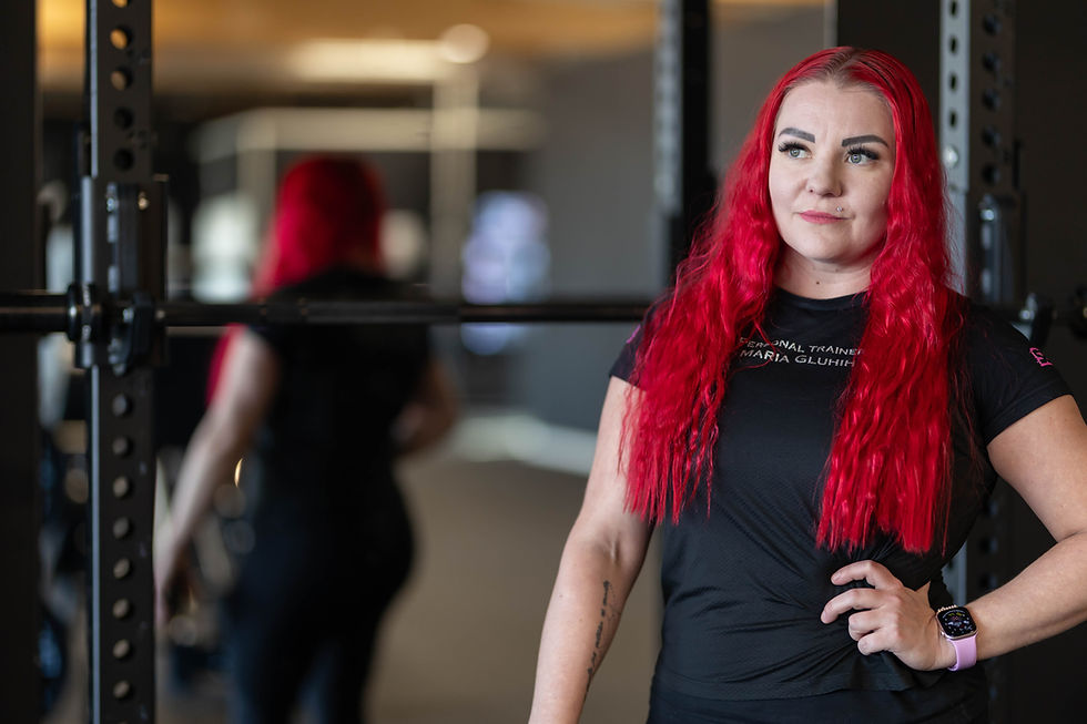 Personal Trainer ja Voimavalmentaja Maria Gluhih