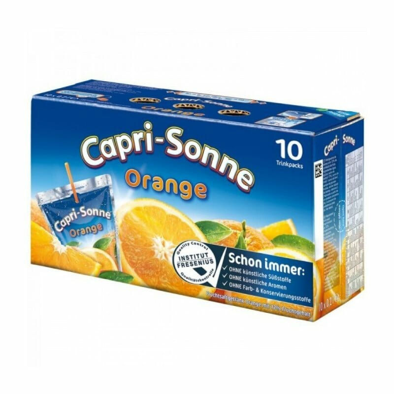 Capri Sun Orange Juice 4x10x200ml