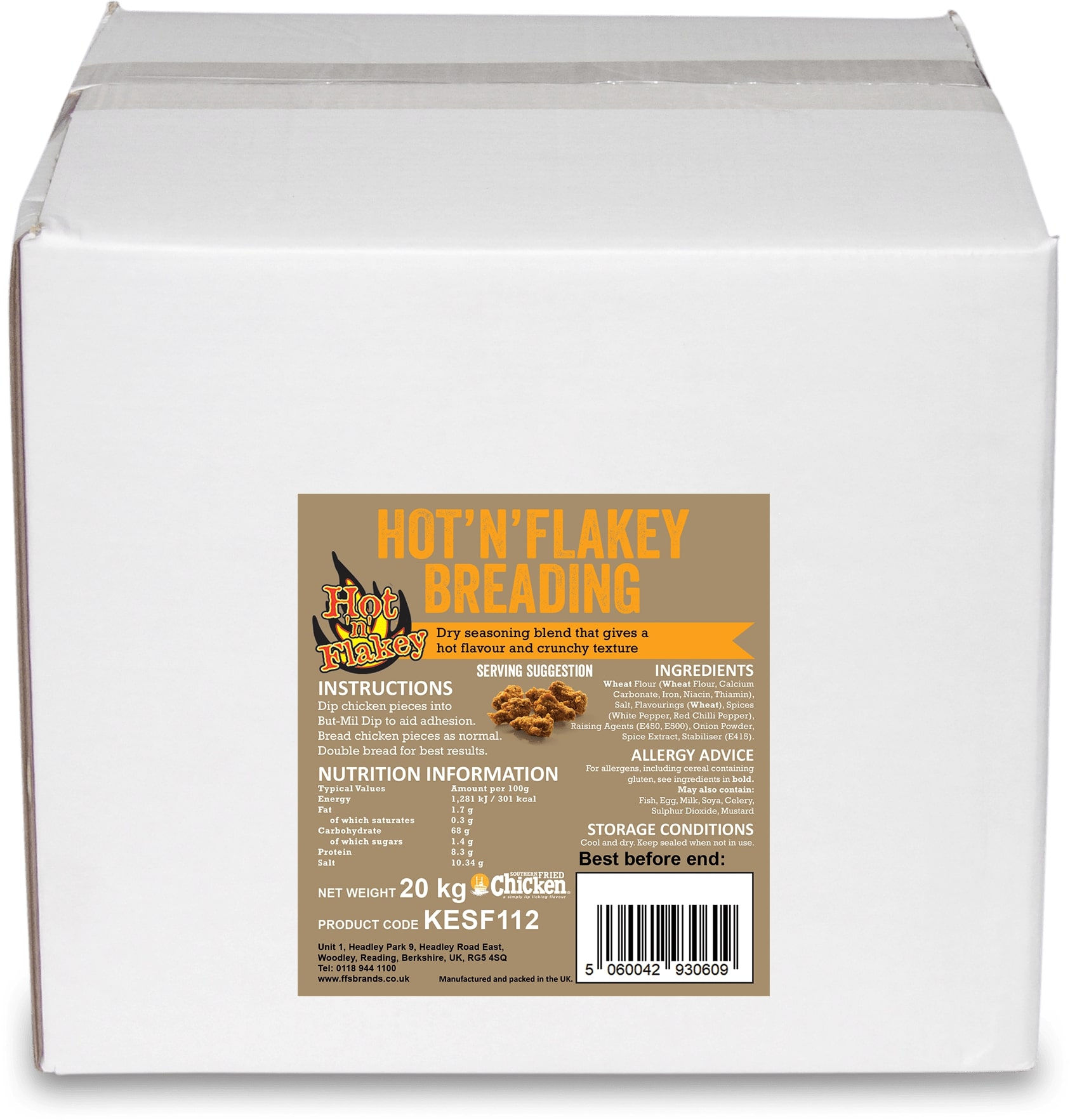 SFC Hot & Flakey Breading 20kg