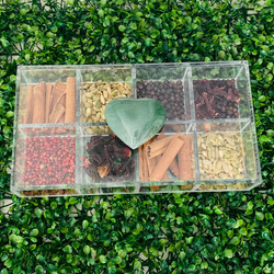 Caixa de Gin Quartzo Heart Verde