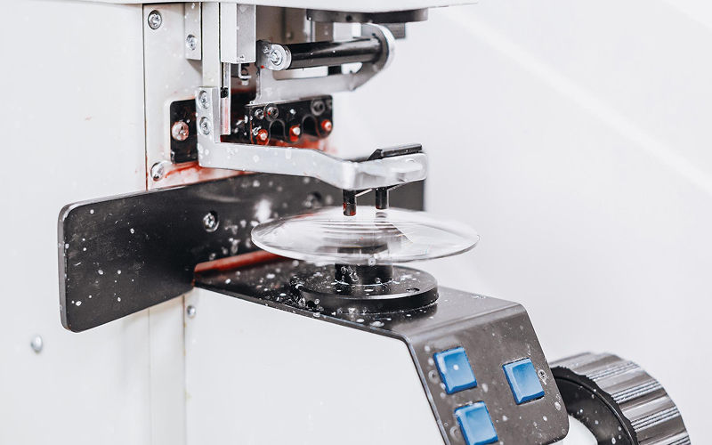 Automated CNC equipment manufacturing high-precision medical parts.
