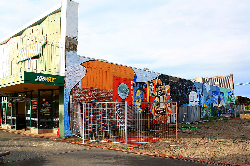 Street Art - Mural New Brighton Mall