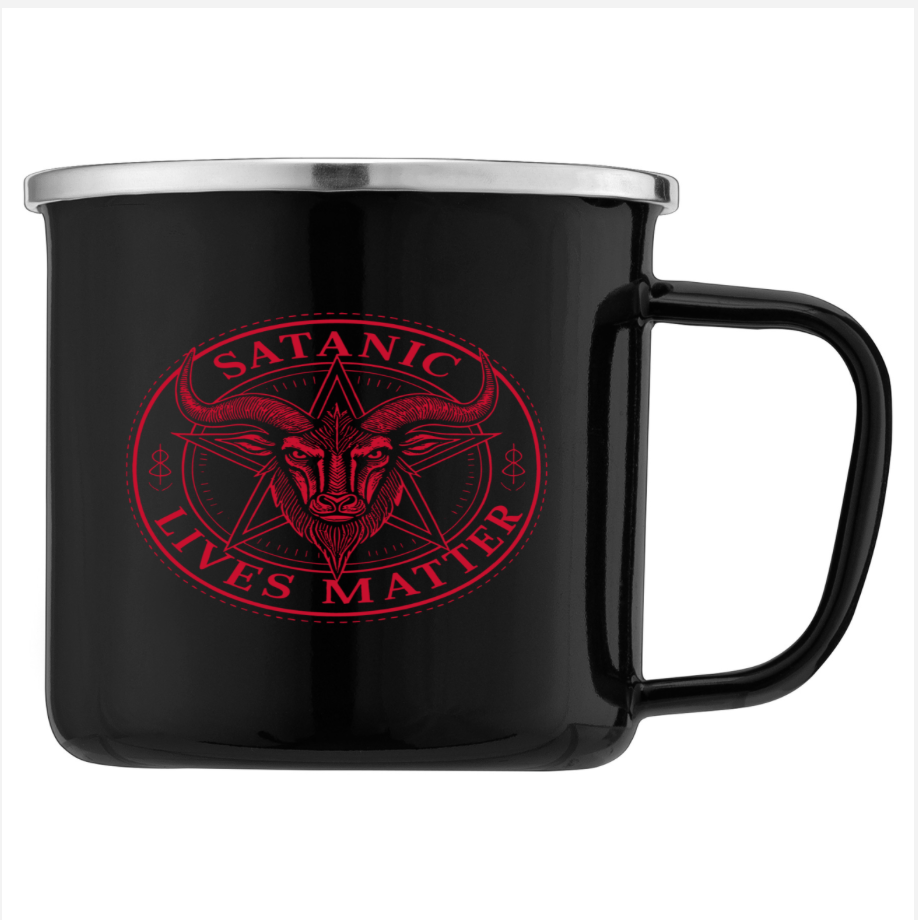 SATANIC LIVES MATTER COFFEE MUG