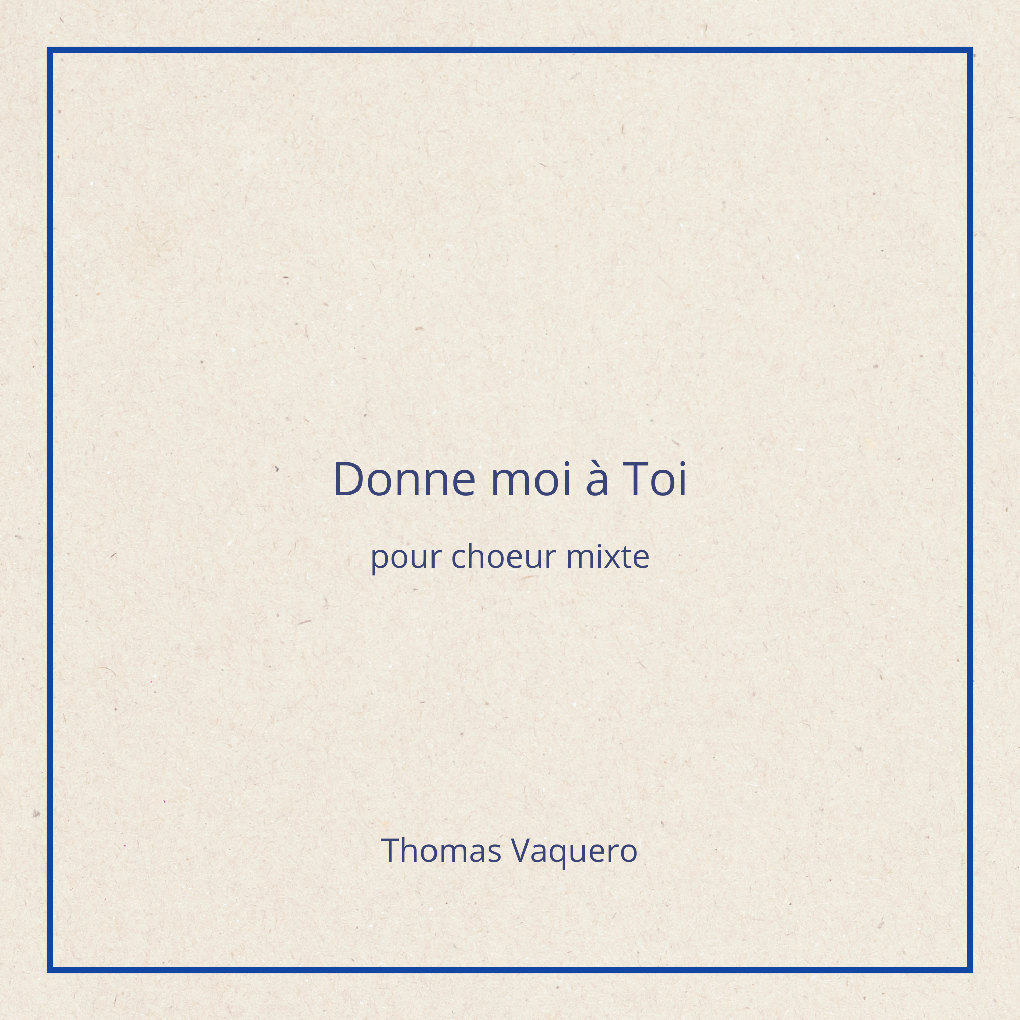 Donne moi à Toi
