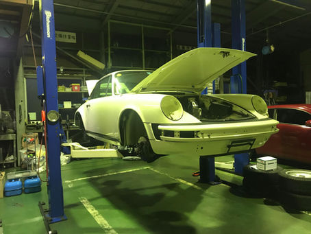1979年型PORSCHE911 レストア途中経過/塗装