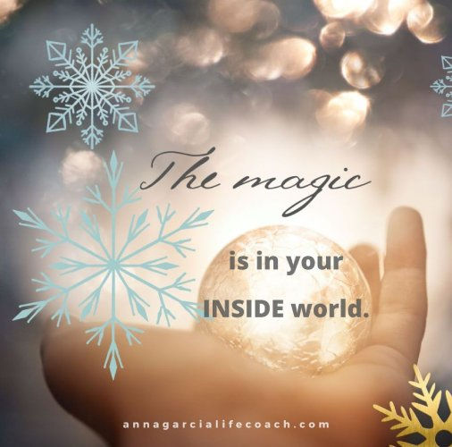 The MAGIC is in your INSIDE world.