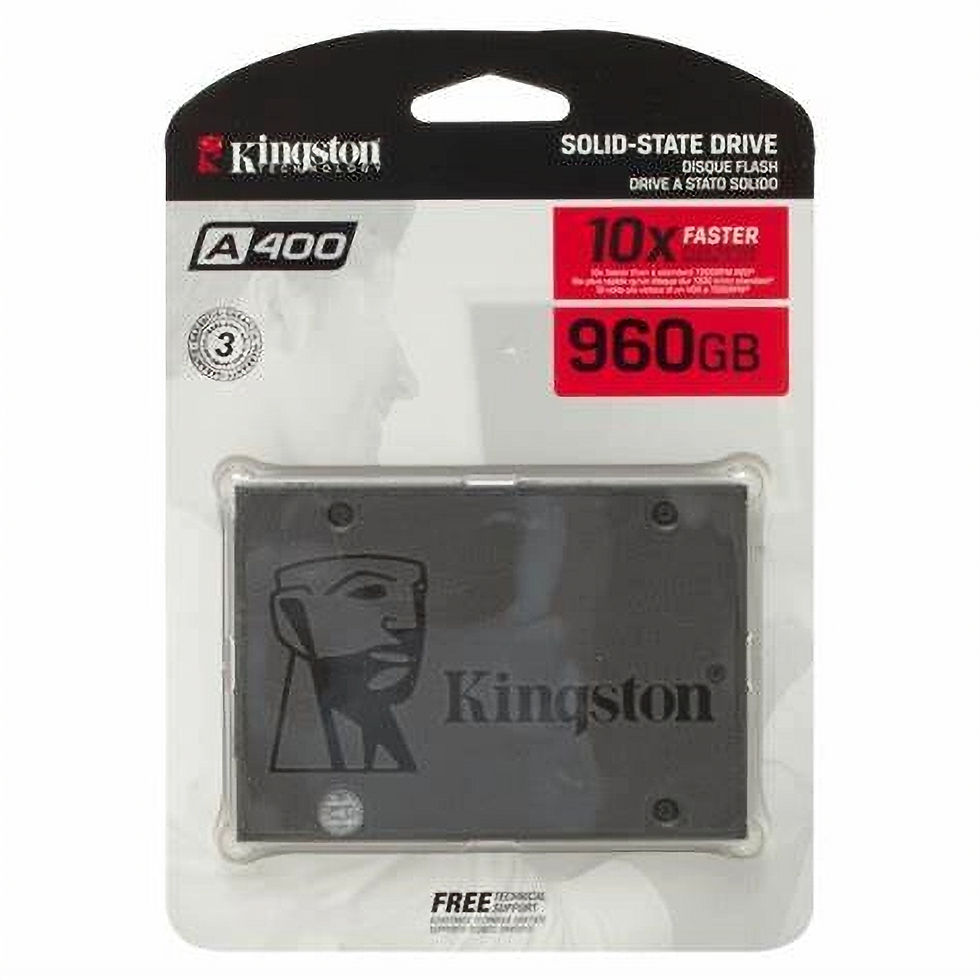 Miniatura: Packaging Kingston A400 480GB SSD SATA 2.5 pulgadas referencia SA400S37/480G