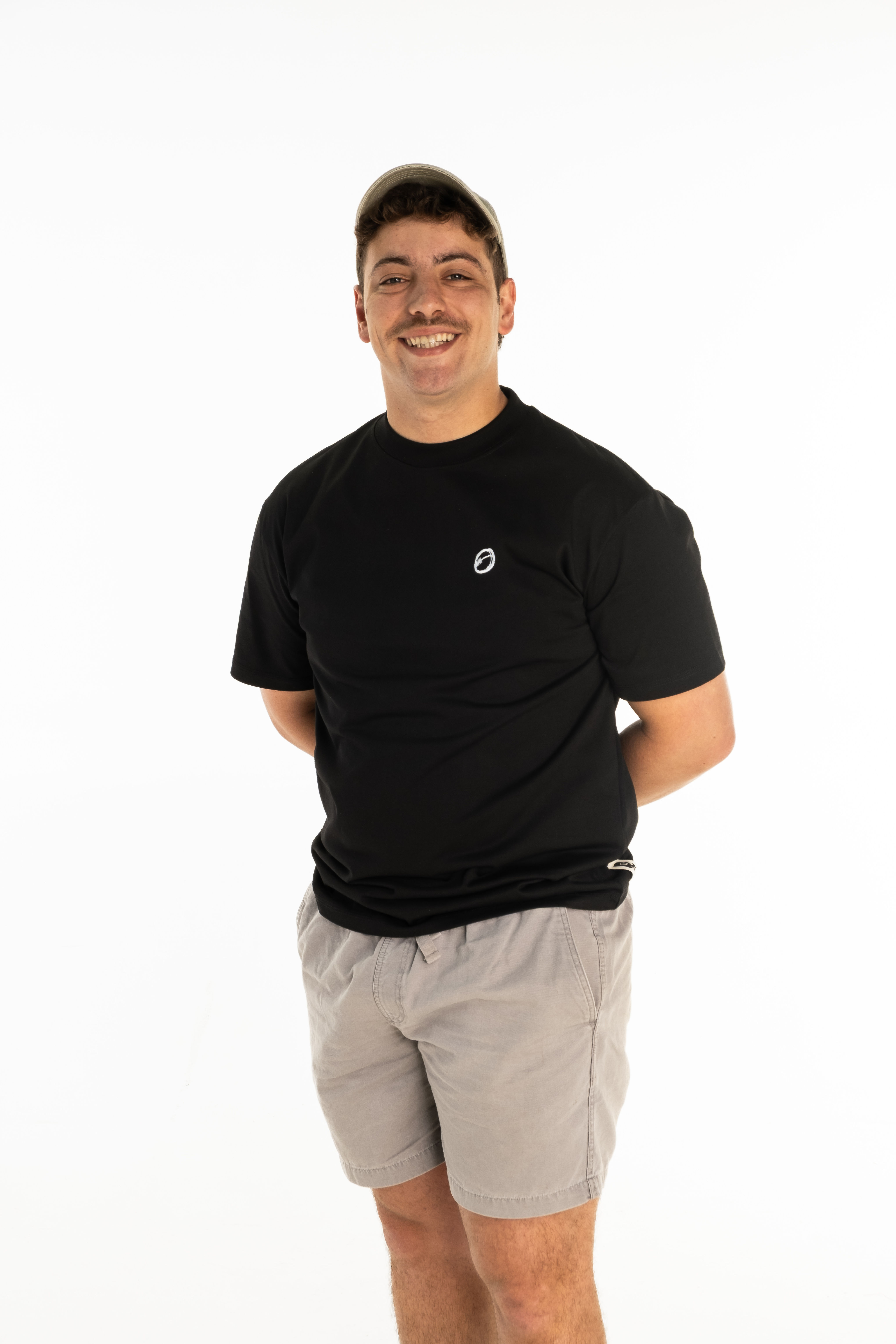 RETRO OVERSIZED T - BLACK