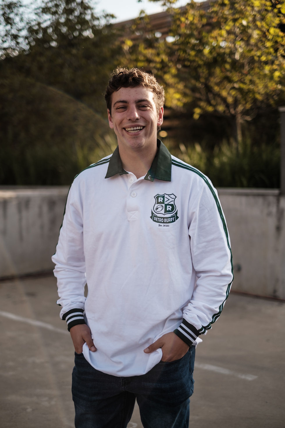 Thumbnail: SA HERITAGE RUGBY JERSEY  L/S WHITE