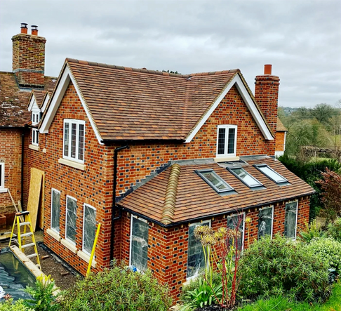 Traditional style extension in Goudhurst carried by Tunbridge Wells Builders