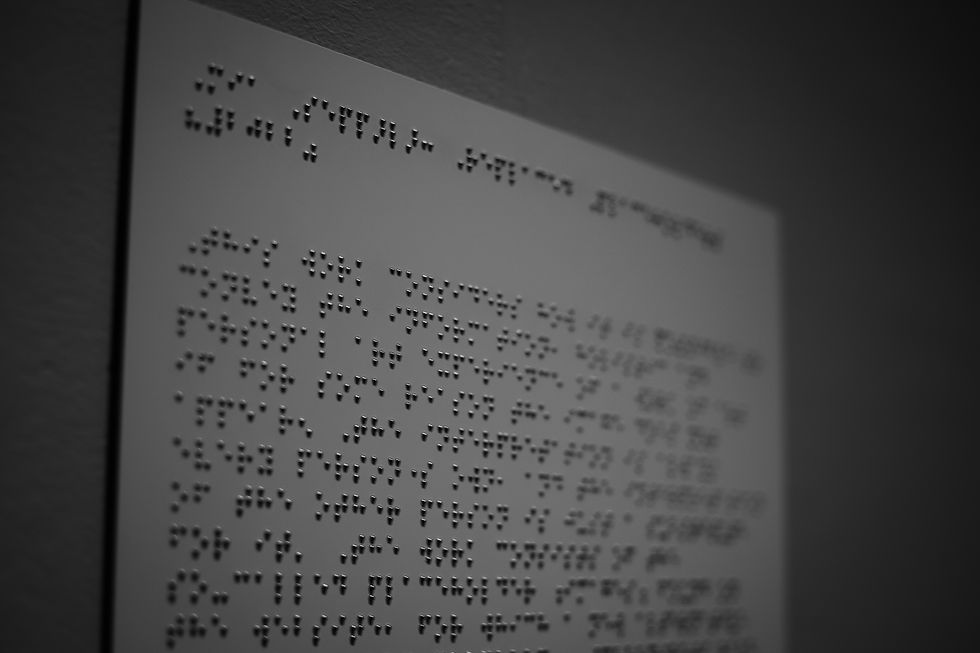 braille sign