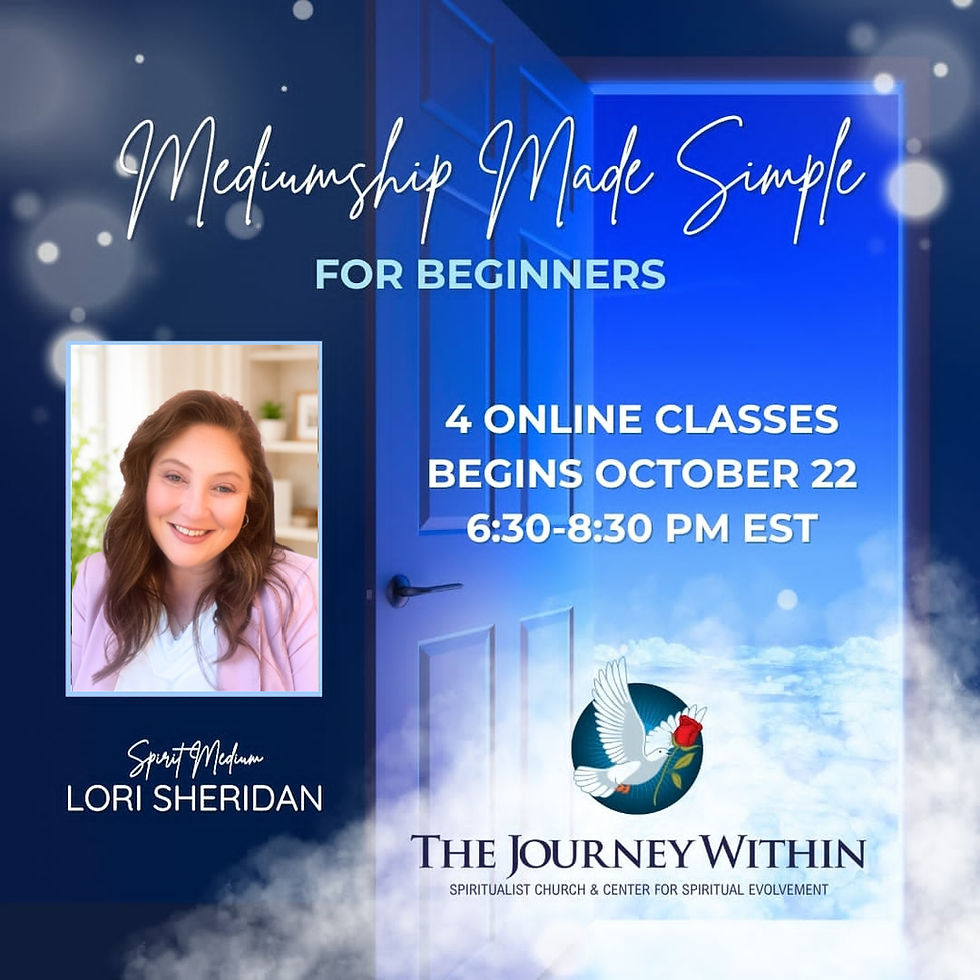 Mediumship Made Simple for Beginners | Online