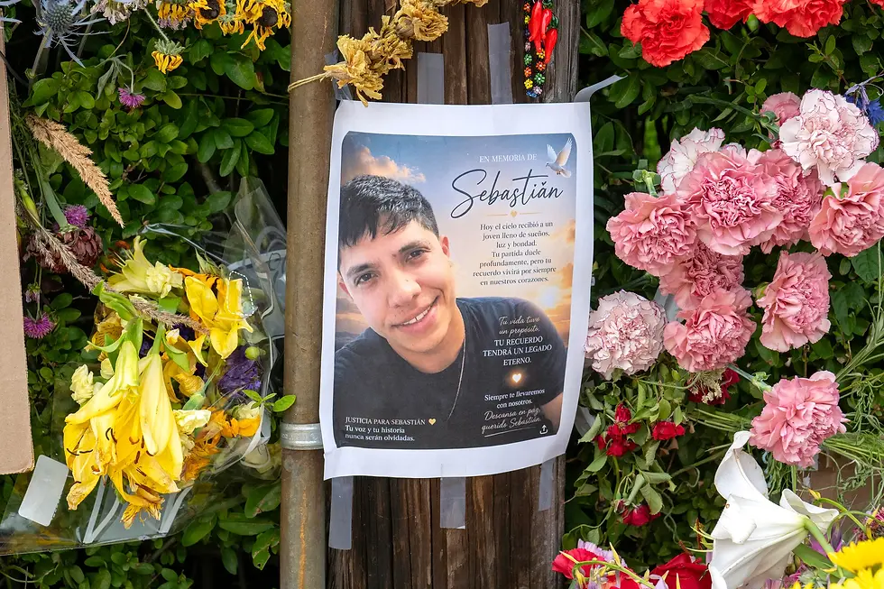 A Memorial for Johan Sebastián Durán Guerrero in Biddeford, Maine
