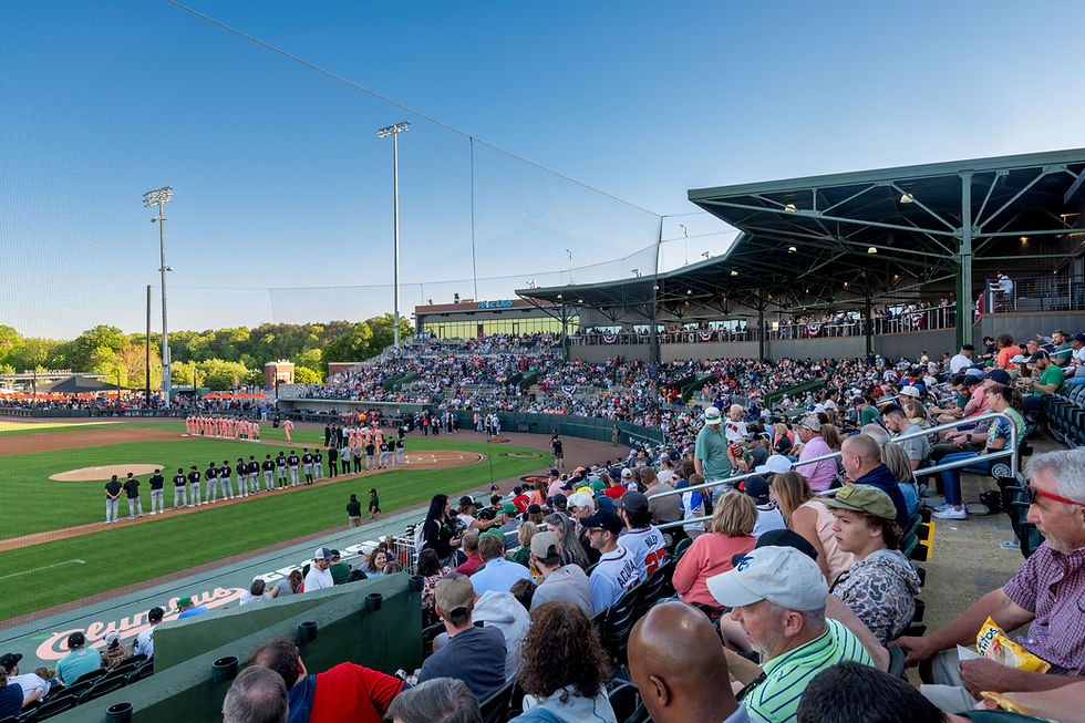 A Clingstones baseball game in Columbus, Georgia