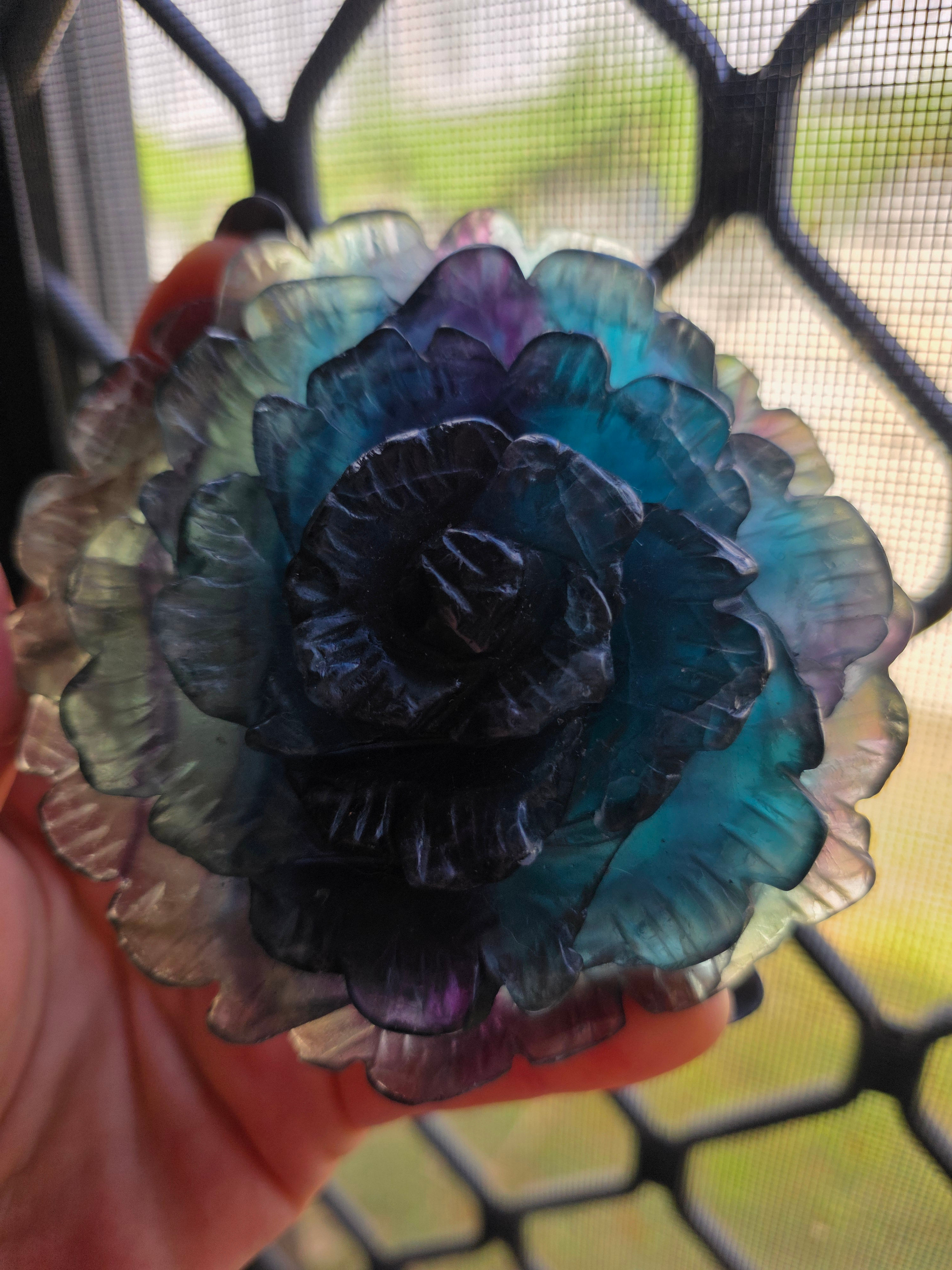 Fluorite Flower