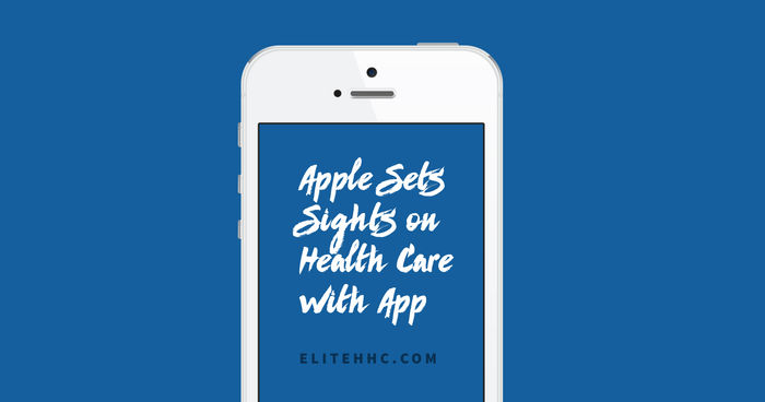 Apple Sets Sights on Health Care with App