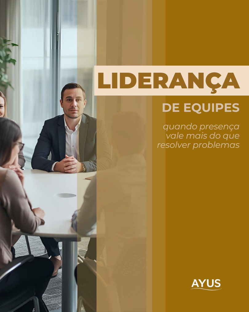 liderança de equipes