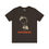 Thumbnail: Brown t-shirt with a creepy face and "The party never ends" text
