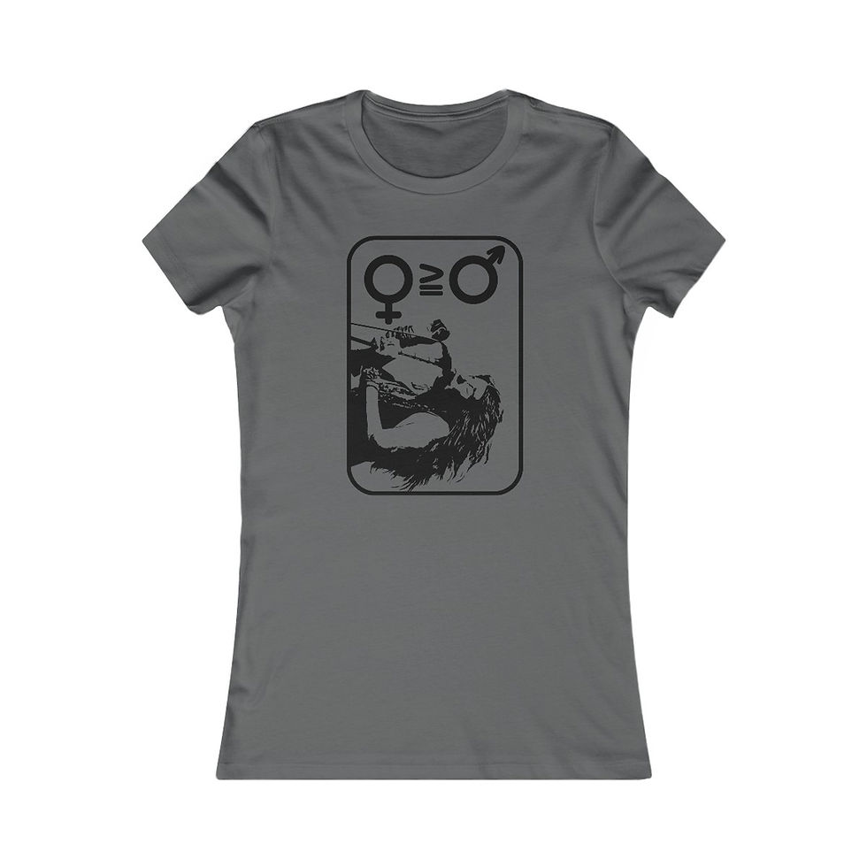 Thumbnail: Janis Joplin Women are Greater Than or Equal to Men T-shirt