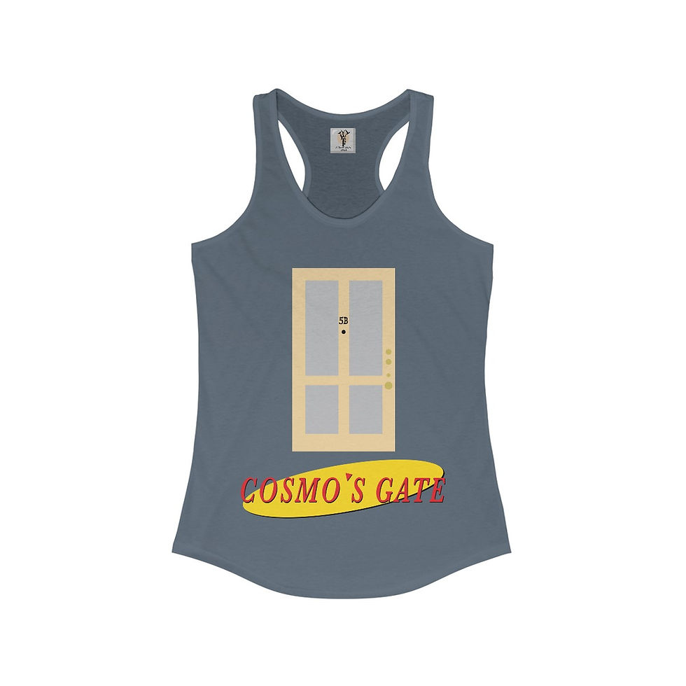 Thumbnail: Women's racerback tank top featuring Cosmo's Gate