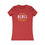 Thumbnail: Red women's t-shirt: "You are only a rebel if no one is controlling you."