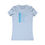 Thumbnail: Light blue women's t-shirt featuring a Minnesota outline design