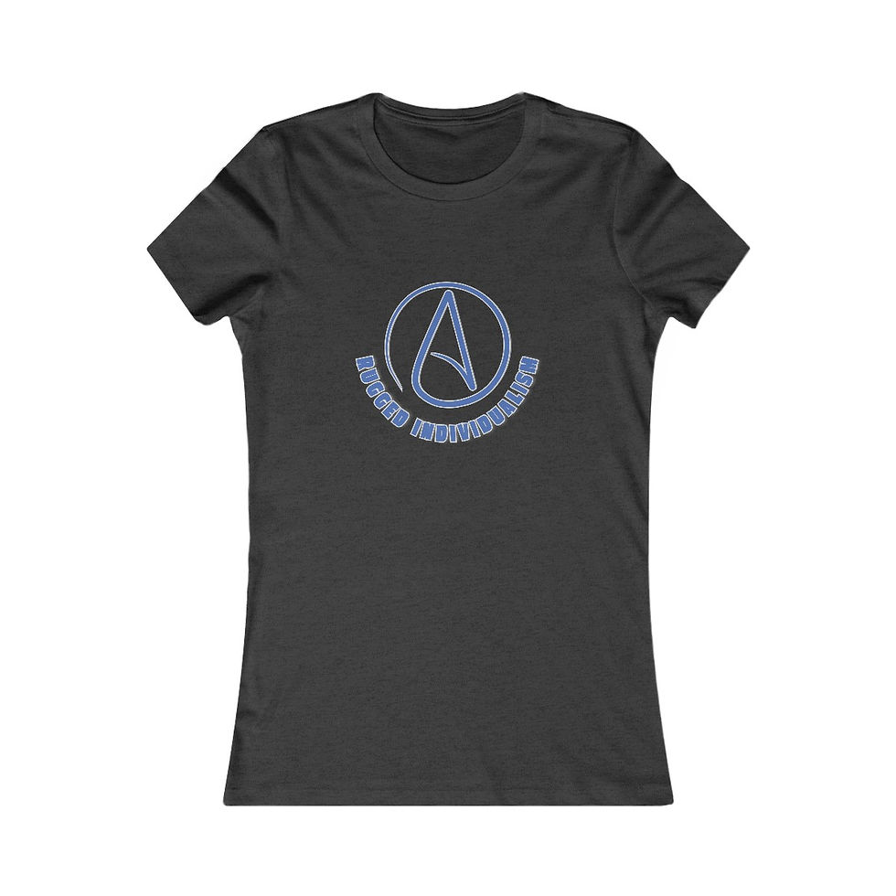 Thumbnail: Atheist symbol women's t-shirt