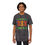 Thumbnail: Man modeling dark gray T-shirt, "I'm Half The Devil I Used To Be, 333"