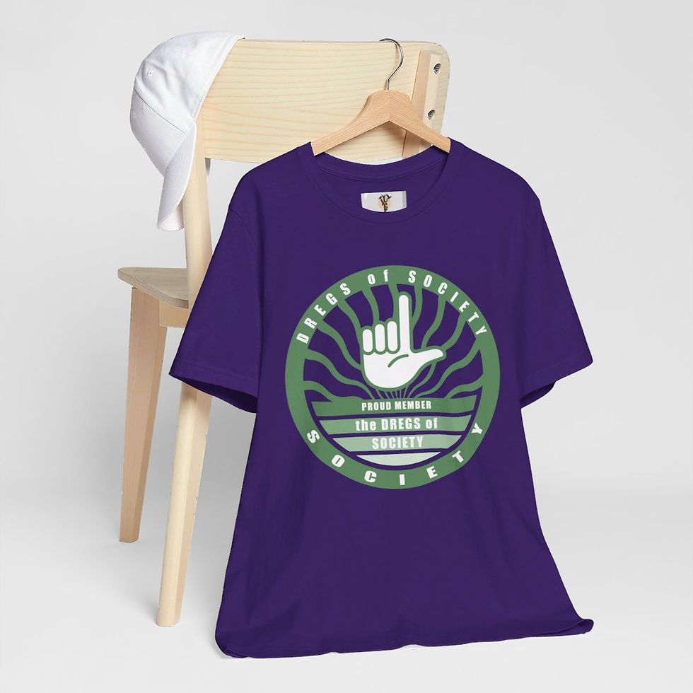 Thumbnail: Purple t-shirt with 'SALAM AI SOCIETY' logo
