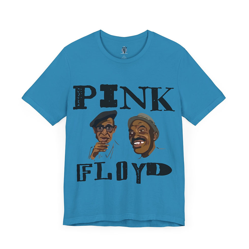 Pink Floyd unisex tee shirt featuring Pink Anderson and Floyd Council