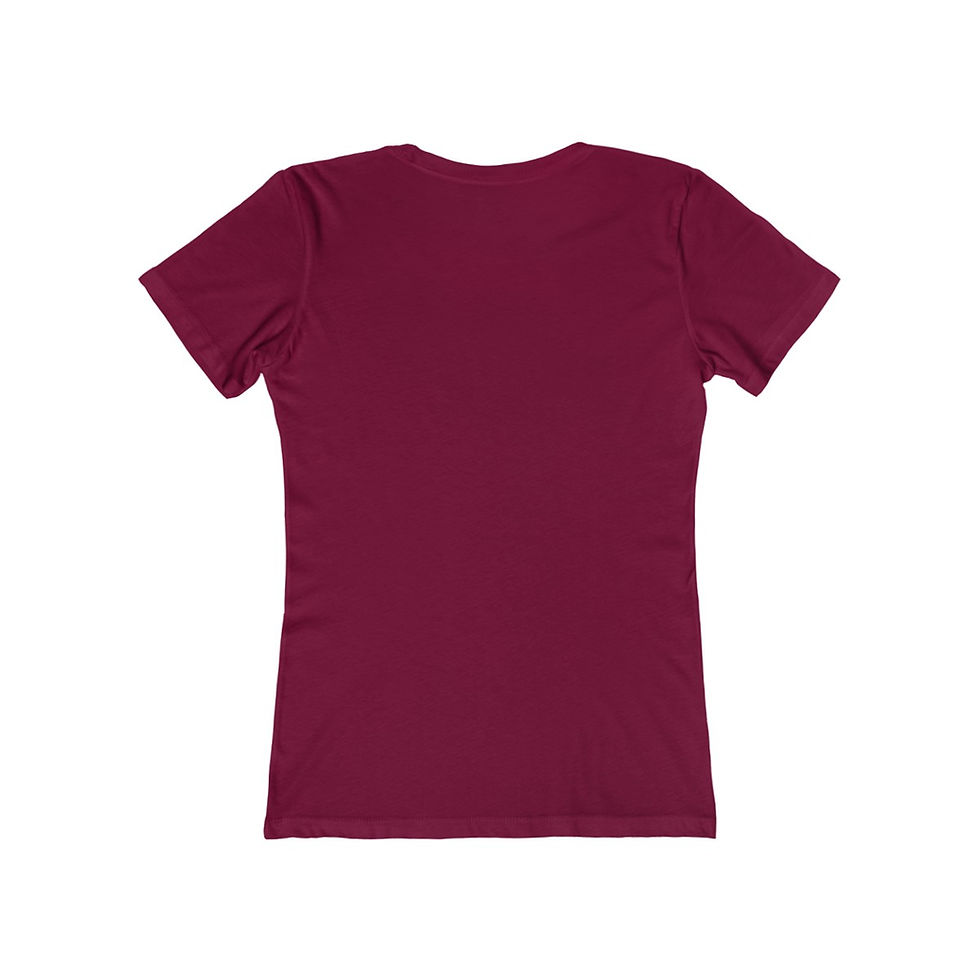 Thumbnail: Burgundy women's t-shirt