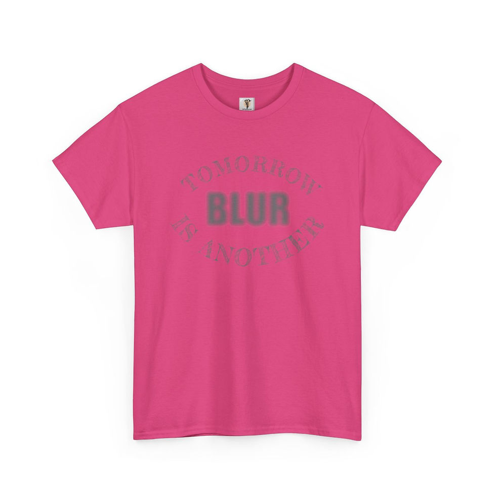 Thumbnail: Pink kids' t-shirt: "Illuminating Blur" design