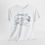 Thumbnail: Unisex tee: 'Look at Me' Wallibi fish graphic