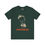Thumbnail: Dark green t-shirt, snarling face graphic, "The party never ends"