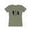 Thumbnail: Woman's olive green t-shirt with "Justice" graphic