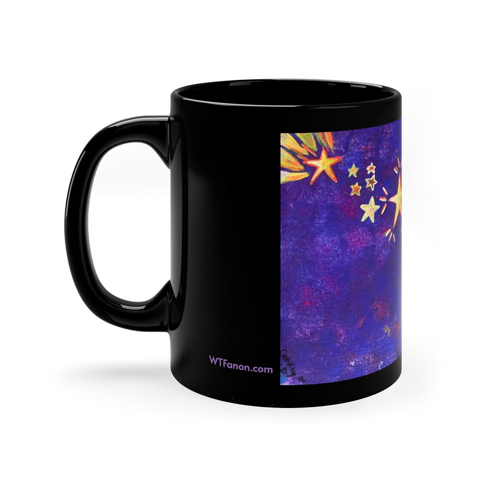 Thumbnail: Stars in Purple Skies Ophkey Original Art (11oz)