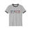 Thumbnail: Classic Cotton Ringer Tee – No Kings No Billionaires with Patriotic Letters