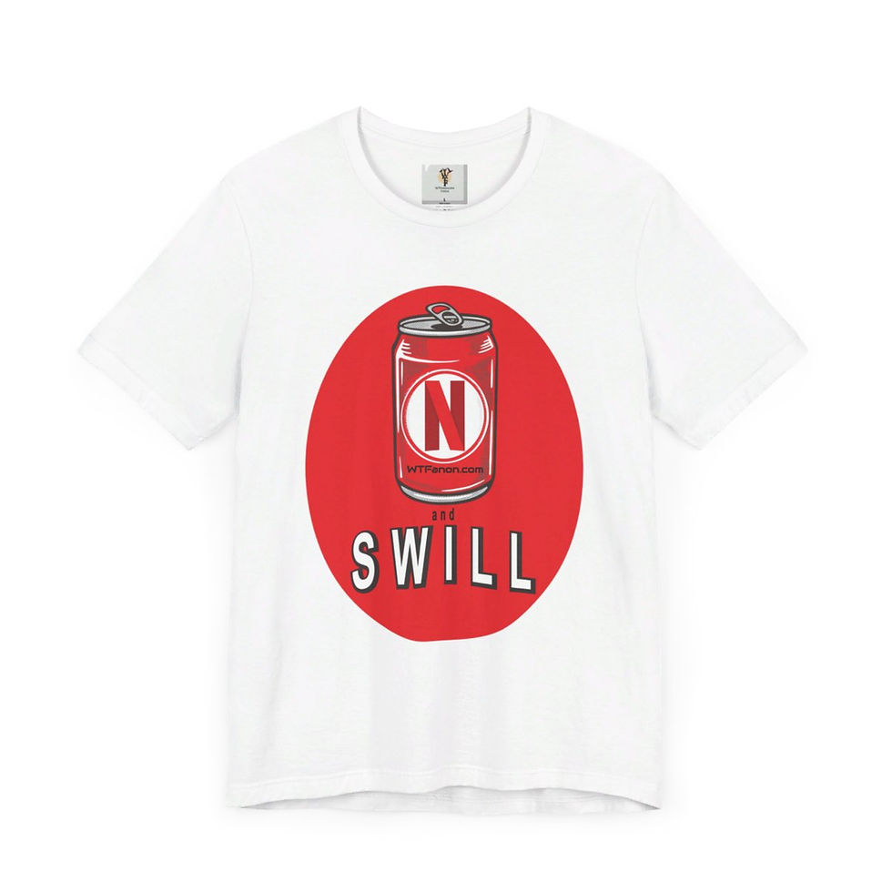 Thumbnail: White T-shirt with 'The Swill' design