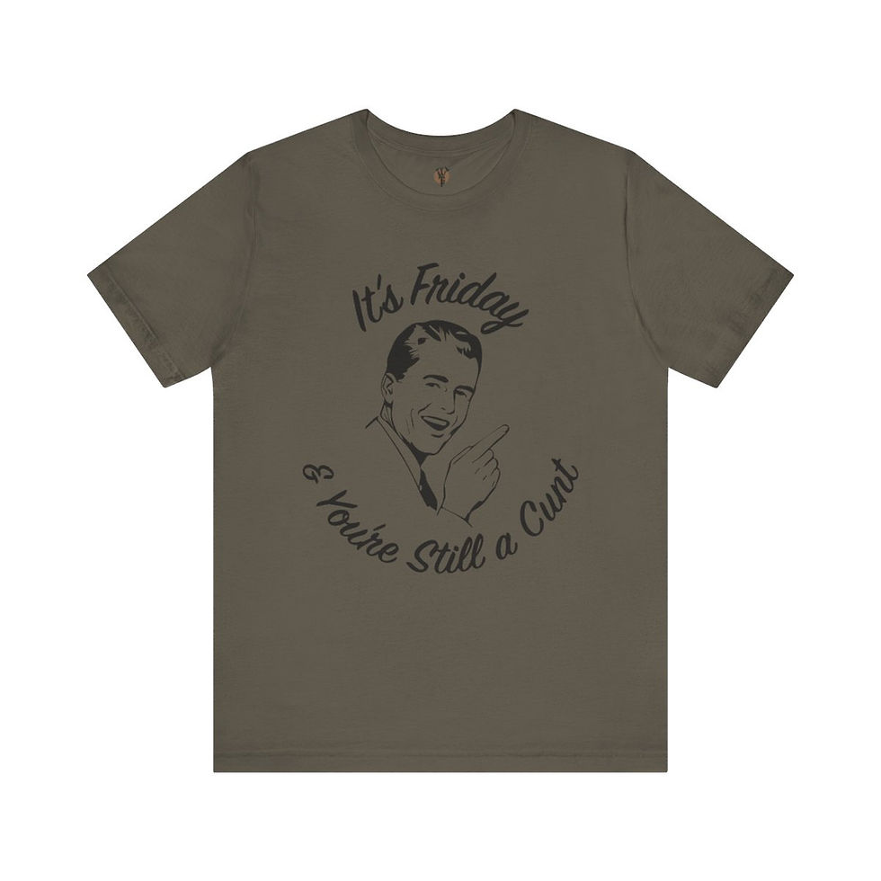 Thumbnail: It's Friday & you're still a cunt, T-Shirt