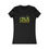 Thumbnail: Black T-shirt with "I may be schizophrenic but I'm good people"