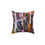 Thumbnail: Abstract art pillow, vibrant colors