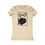Thumbnail: Equality graphic on beige women's t-shirt
