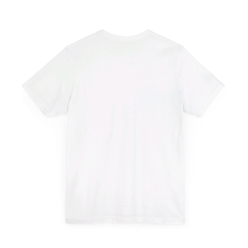 Thumbnail: White short-sleeve t-shirt, back view